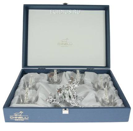 Подарочный набор стопок Дракон на 6 персон 105-626 фото 1 &mdash; Egidius.ru