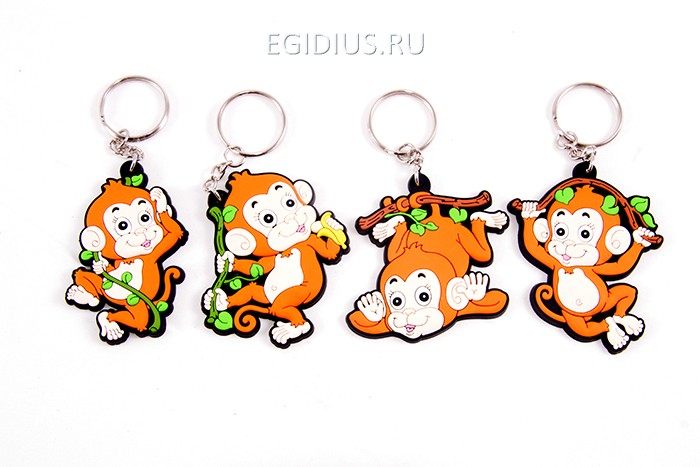 Брелок "Обезьянка" 5*11см  190-006 фото 1 — Egidius.ru