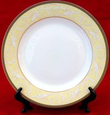 Тарелка &quot;Фреска золото&quot; 20см 600-408 — Egidius.ru