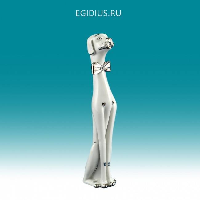 Пес - аристократ  h.14см 705-009 фото 1 — Egidius.ru