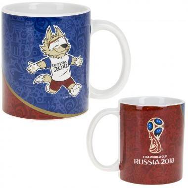 Кружка керамическая &quot;Чемпионат Мира FIFA 2018&quot; v=330мл.  406-165 — Egidius.ru