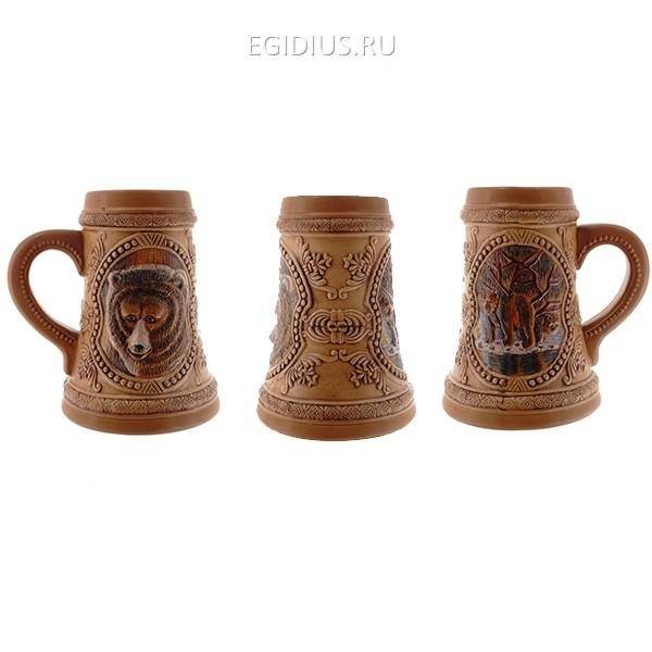 Кружка "Медведь", 750мл (без инд.упаковки) 80-0590 фото 1 &mdash; Egidius.ru