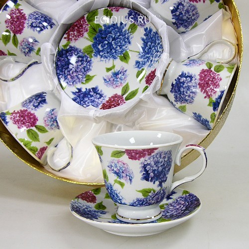 Набор чайный 12 пр. сирень 200 мл под. уп 900-325 фото 1 — Egidius.ru