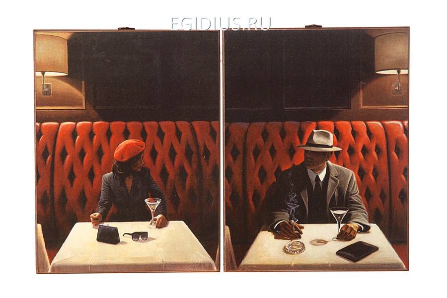 Комплект настенных панно из 2 шт.  319-401 фото 1 &mdash; Egidius.ru