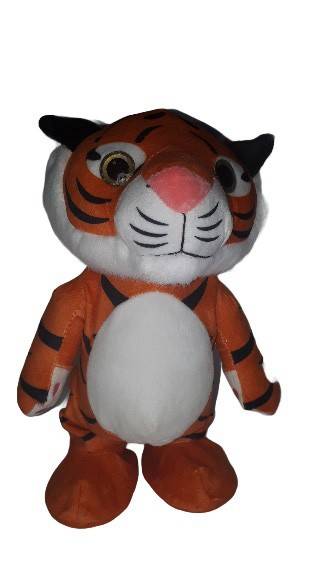 Мягкая поющая и танцующая игрушка тигр, символ года 2022 27см (18песен) 280-895 фото 1 &mdash; Egidius.ru