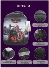 Ранец Motocross, рюкзак школьный, для мальчика, 1 класс, для школы, детский 40х31 см 285-035 фото 5 — Egidius.ru