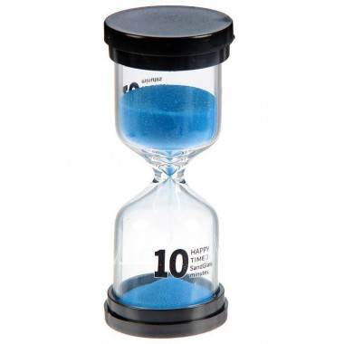Песочные часы 10 минут 9,5 см 270-116 — Egidius.ru