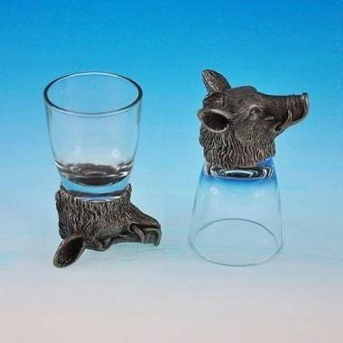 Набор из 2-х стопок с кабаном 3-1-311 — Egidius.ru