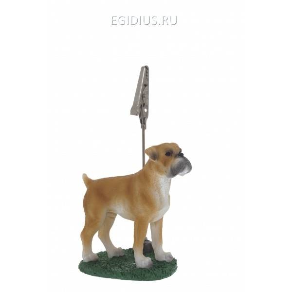 Держатель для визиток Собачка, 6х3.8х9.8 см, 6в. 81-3763 фото 1 — Egidius.ru