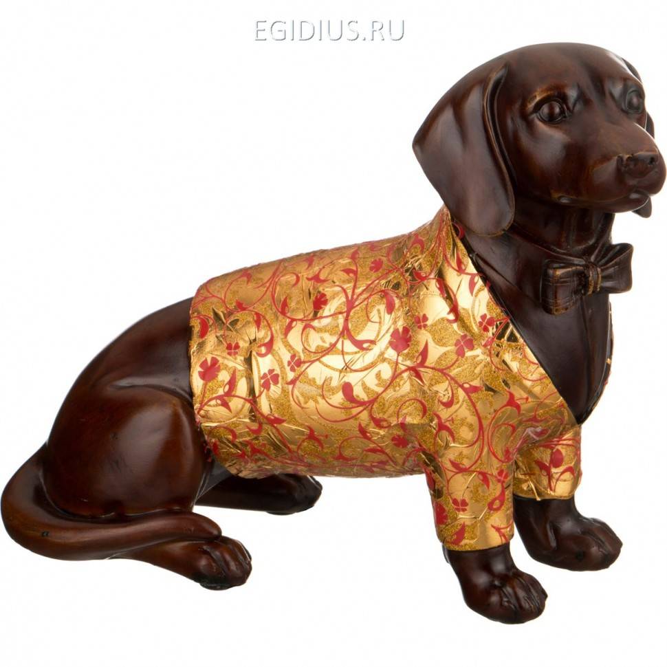 Фигурка "собака.охрана дома" 31*13 см. высота=24 см.  332-587 фото 1 &mdash; Egidius.ru