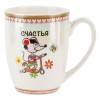 Кружка фарфоровая с перламутровым покрытием "Мышь с пожеланиями" v=340мл. (4вида) 410-012 фото 1 — Egidius.ru