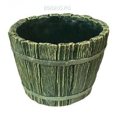 Декоративное кашпо для сада (Кадушка круглая L17W17H13 см) 81-6333 — Egidius.ru