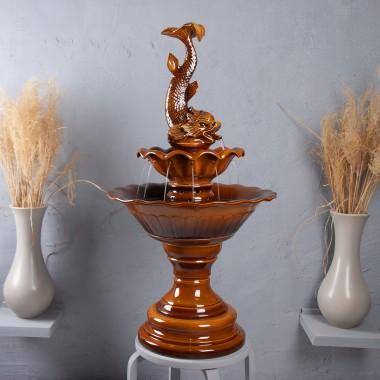 Напольный фонтан «Царь-Рыба» 540-224 — Egidius.ru