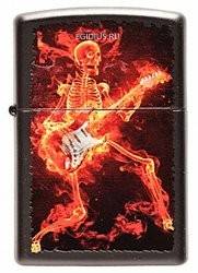 Guitarist (2.002.431) Зажигалка Zippo 4*6см 100-426 фото 1 — Egidius.ru