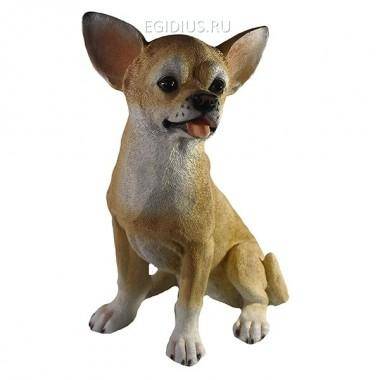 Фигура для сада и дачи &quot;Той терьер&quot;(светлый)L27W19H38 81-6632 — Egidius.ru