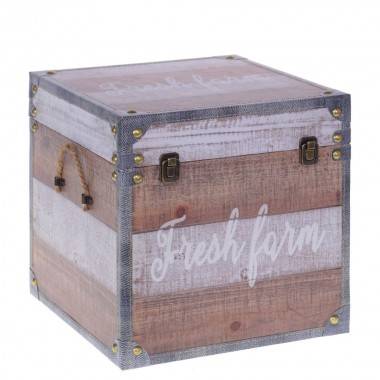 Шкатулка Сундук, 34х34х35см 81-4458 — Egidius.ru
