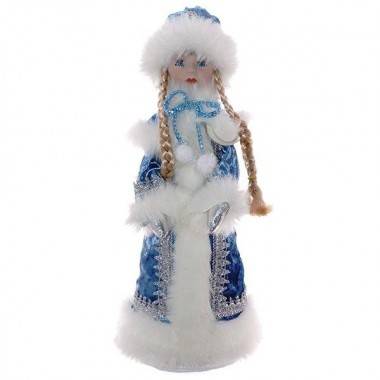 Снегурочка с ёмкостью для конфет, 17х17х38см 84-0158 — Egidius.ru