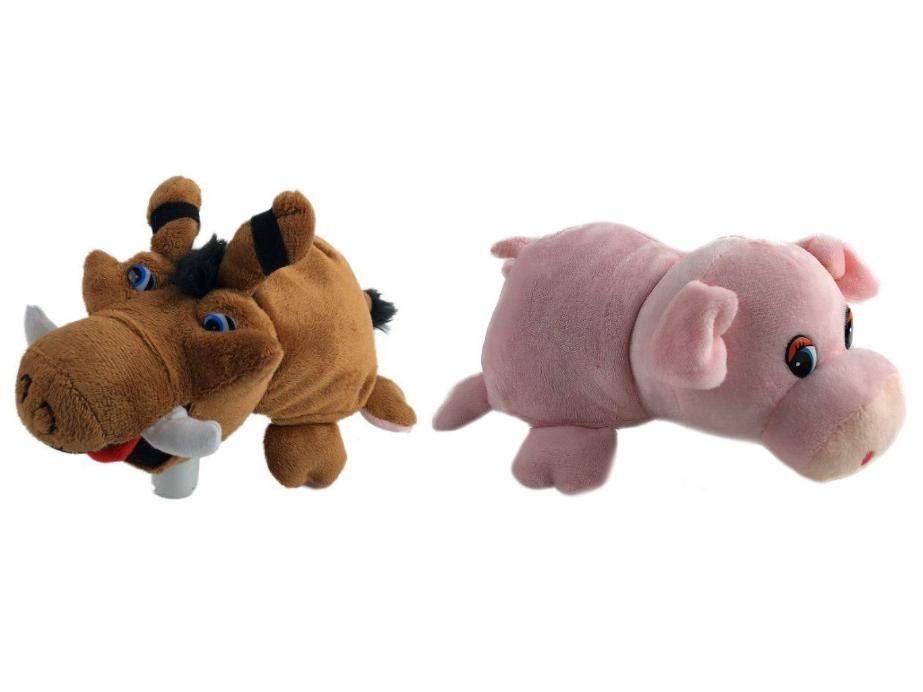 Мягкая игрушка Свинка (вывертыш) S92 24см 281-245 фото 1 — Egidius.ru