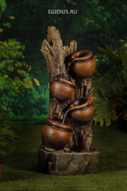 Фонтан декоративный "Кувшины 4" 31-0632 фото 1 &mdash; Egidius.ru