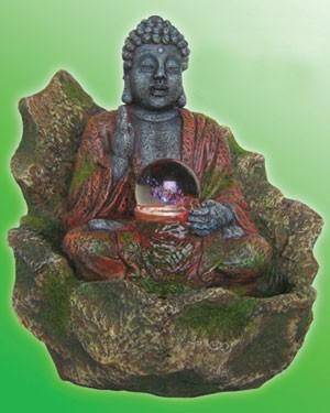 Фонтан Большой Фен-шуй, цветная подсветка H=29см 10-0238 фото 1 — Egidius.ru