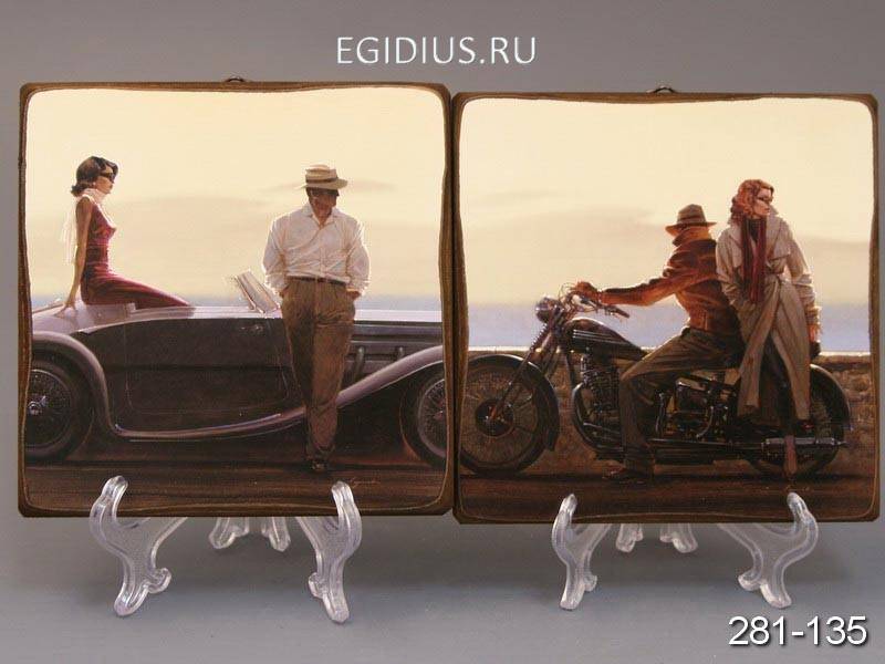 Комплект настенных панно из 2 шт.  319-402 фото 1 &mdash; Egidius.ru