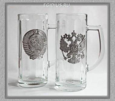 Набор пивных кружек 41254 &quot;Русь&quot;  500мл.  72-0023 — Egidius.ru