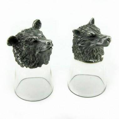 Набор из 2-х стопок медведь+волк 3-1-312 — Egidius.ru