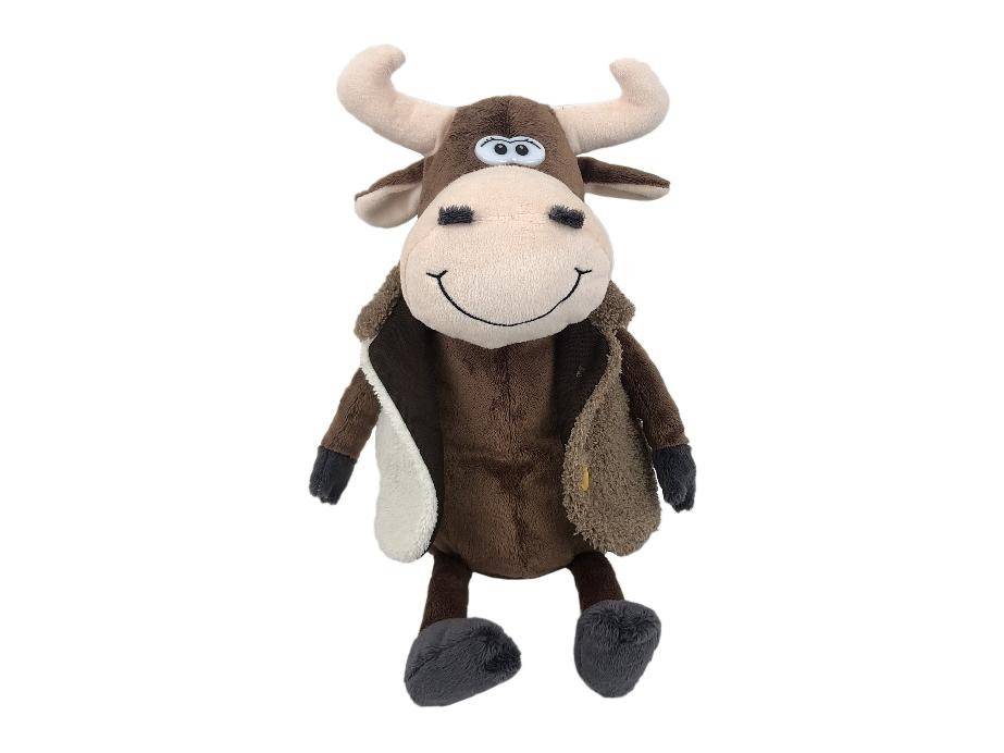 Игрушка бык на новый год 25 см 2-1-151 фото 1 &mdash; Egidius.ru