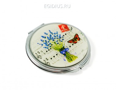 Зеркальце карманное Прованс 8*7см  105-218 — Egidius.ru