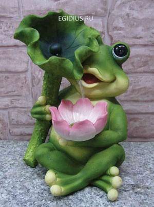 Фонтан: "Лягушка очень большая" 10-0248 фото 1 — Egidius.ru