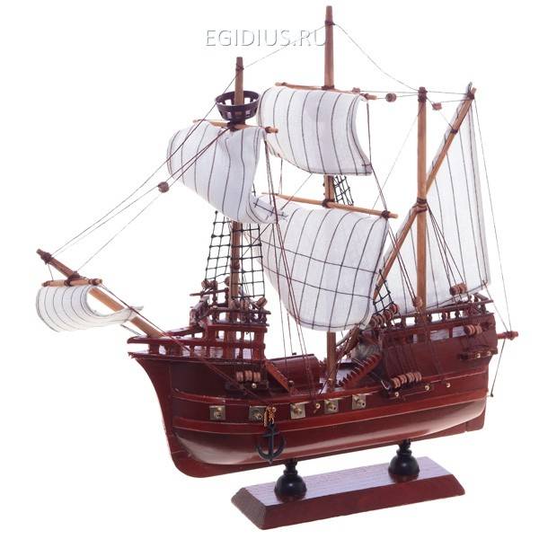 Корабль, L 34см 81-0563 фото 1 &mdash; Egidius.ru