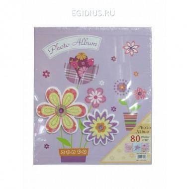 Фотоальбом на 80 фотографий 10х15 см, L19 W5 H23 см, 3 в. 81-0237 — Egidius.ru