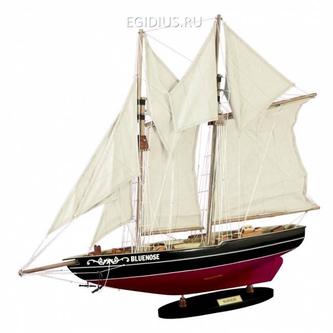 Яхта "Blue Nose" 1921г., 60x58 см 700-608 фото 1 — Egidius.ru