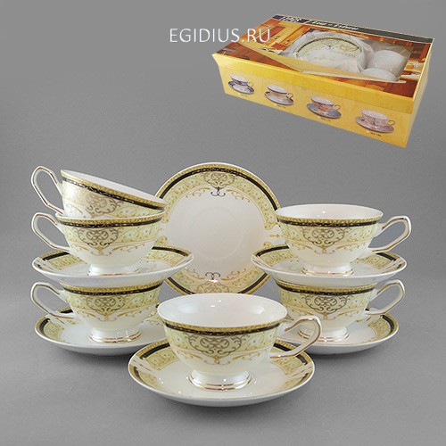 Набор чайный 12 пр. грантем 230 мл под.уп. 900-265 фото 1 &mdash; Egidius.ru
