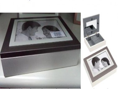 Шкатулка-фоторамка ювелирная Moretto 20*15*6см  115-540 — Egidius.ru