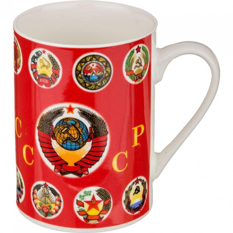 Кружка "ссср" 280 мл. без упаковки  314-528 фото 1 &mdash; Egidius.ru