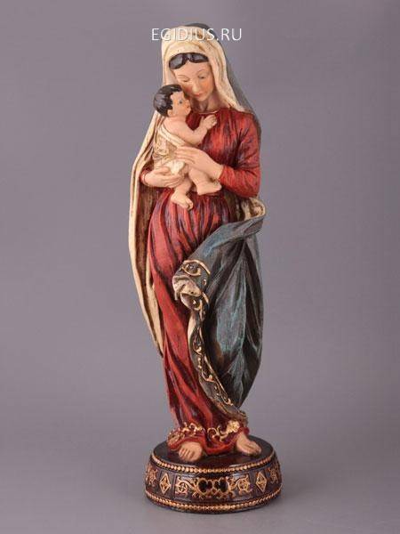 Статуэтка "дева мария" высота=40 см 320-204 фото 1 — Egidius.ru