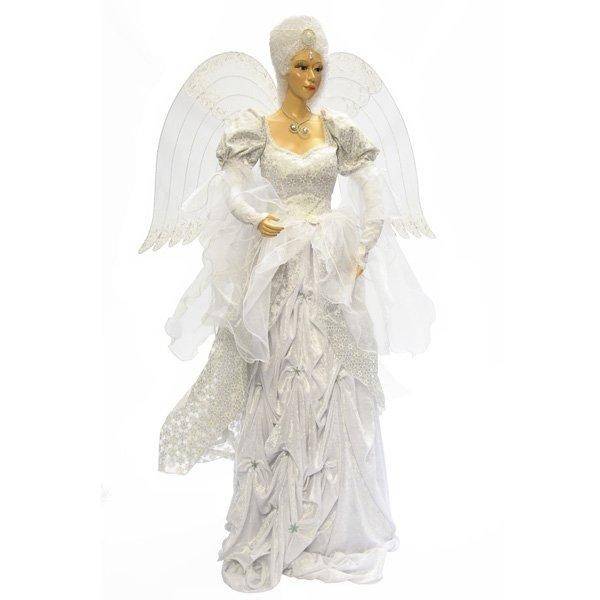 Декоративная фигурка "Снежный Ангел", L20W55см 84-0122 фото 1 — Egidius.ru