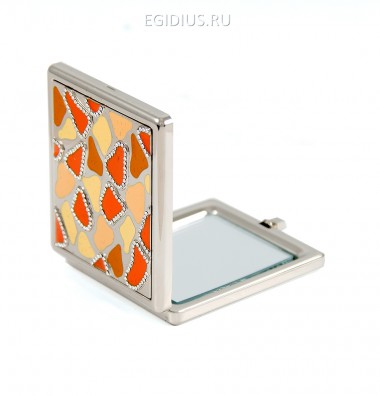 Зеркальце со стразами LA GEER  105-394 — Egidius.ru