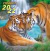 Средний перекидной настенный календарь на скрепке на 2022 год "Символ года - Тигр" 23*23,5 см 281-388 фото 1 &mdash; Egidius.ru