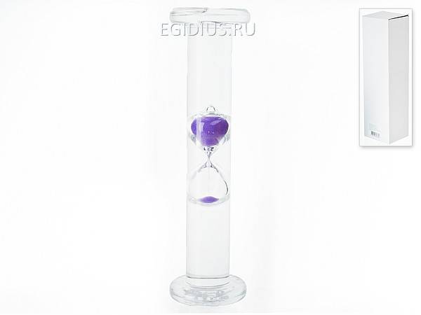 Часы песочные d=6,5см. h=24,5см. (на 10минут) 80-0404 фото 1 — Egidius.ru