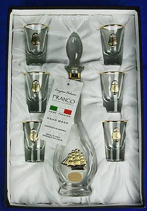 Подарочный набор для ликёра и водки Морские просторы 105-729 фото 1 &mdash; Egidius.ru