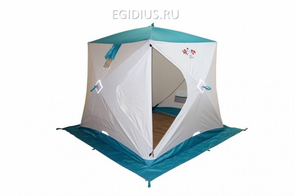 Палатка Призма Шелтерс (1 сл.) (бело/оранжевый) 11-0635 фото 1 &mdash; Egidius.ru