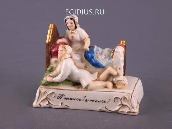 Статуэтка "любовь! любовь!" длина=8,5 см высота=7 см 320-443 фото 1 &mdash; Egidius.ru