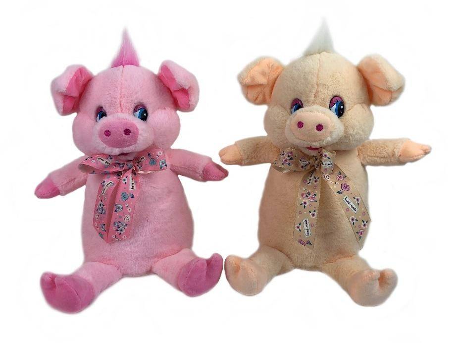 Упаковка для подарков Свинка (в ассортименте) S10 28см,  600 гр  281-163 фото 1 — Egidius.ru