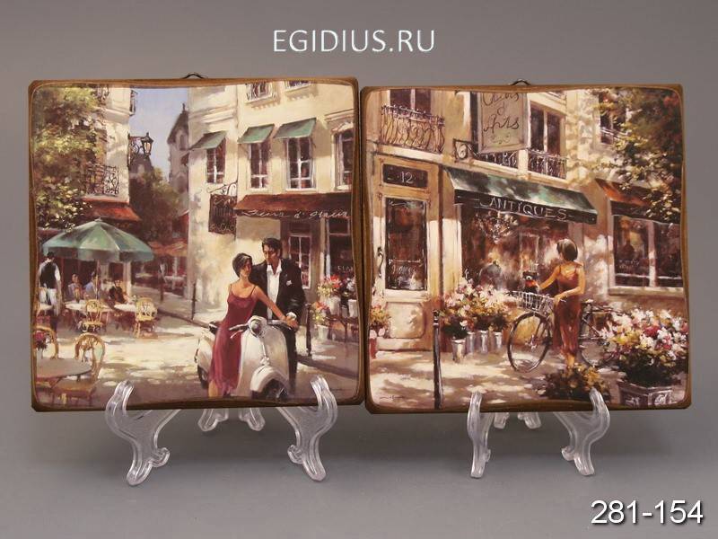 Комплект настенных панно из 2 шт. 319-404 фото 1 &mdash; Egidius.ru