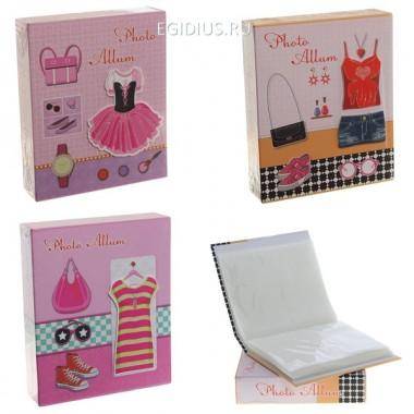 Фотоальбом (80 страниц 10х15 см), L19 W5 H23 см, 3 в. 81-0238 — Egidius.ru