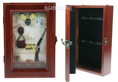 Коллаж-ключница Охота  104-078 — Egidius.ru