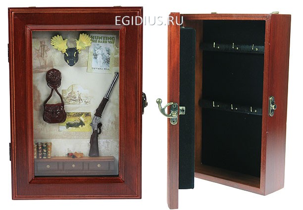 Коллаж-ключница Охота  104-078 фото 1 — Egidius.ru