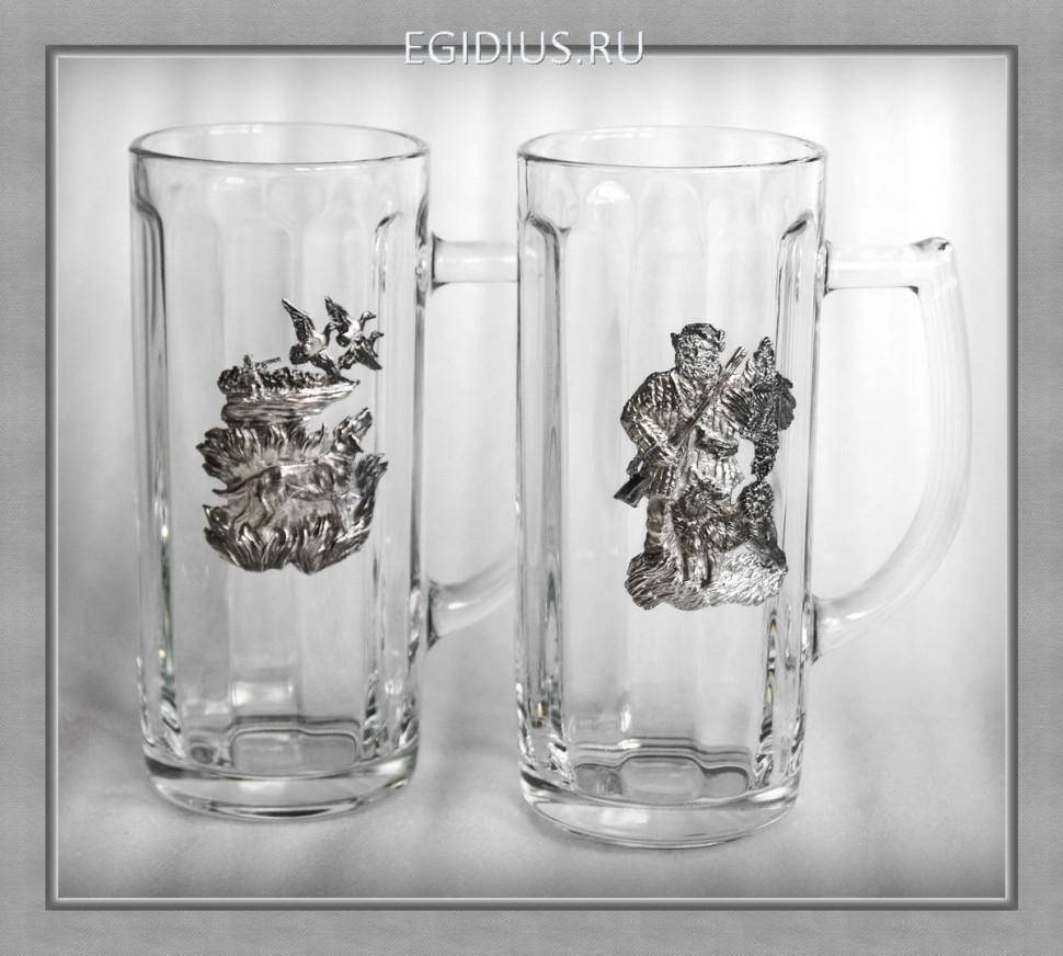 Набор пивных кружек 41254 "На охоте" 500мл.  72-0025 фото 1 — Egidius.ru